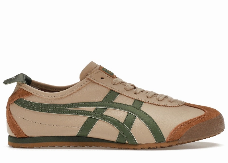 Onitsuka Tiger Mexico 66 Beige Grass Green Turf Shoes
