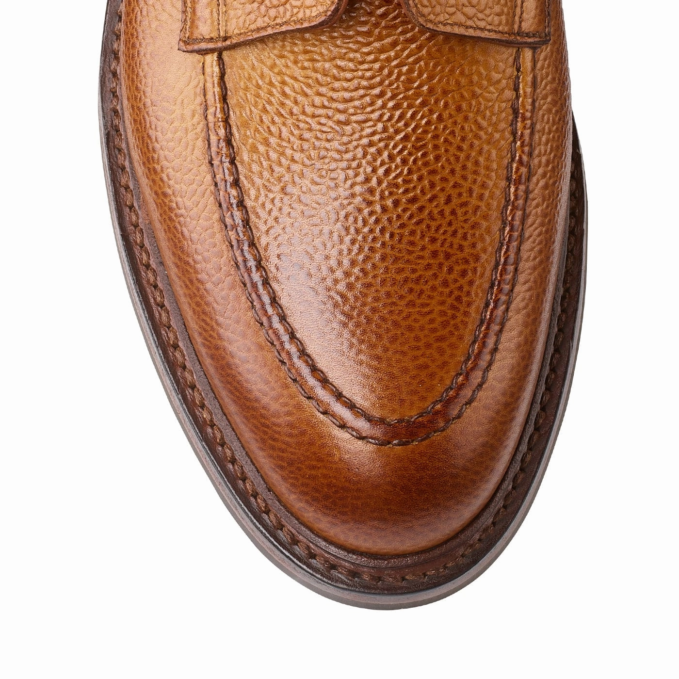 Onslow 3 Beige Scotch Grain Lace Up Orthopedic Shoes