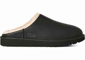 Ugg Classic Slip-On Noir Slipper Black Slip On Shoes Wide Fit