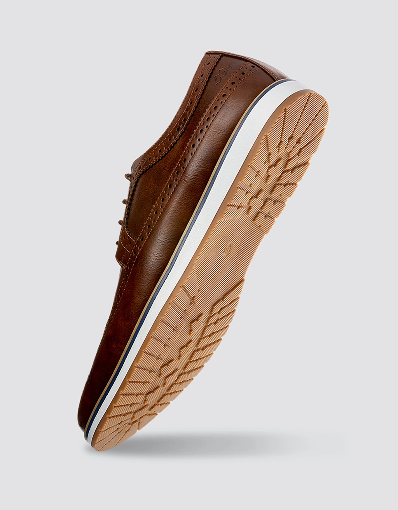 Ornate Wingtip Casual Oxford Shoes Oxford Work Boots