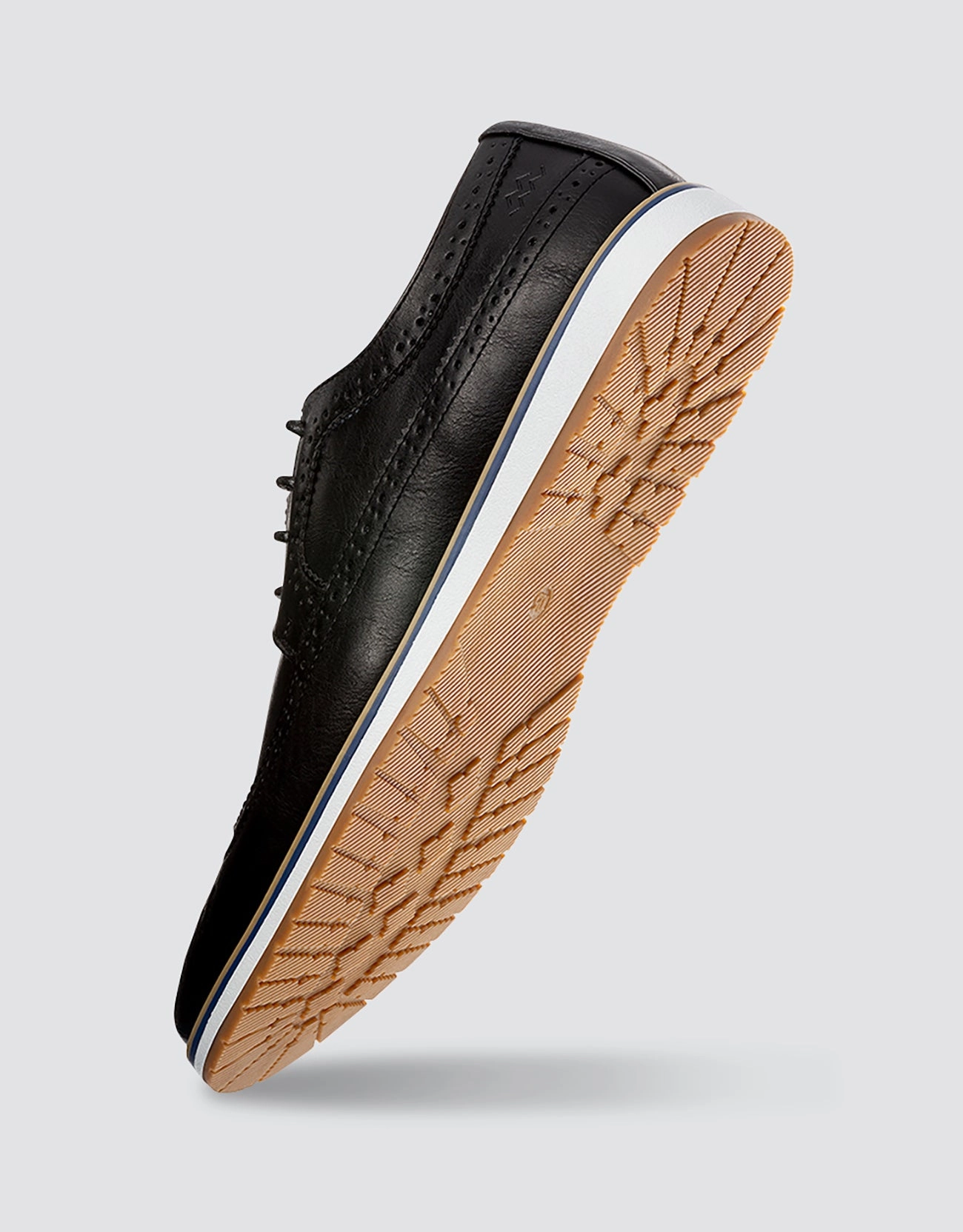 Ornate Wingtip Casual Oxford Shoes Heavy Oxfords