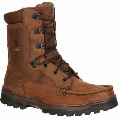 Best Hot Weather Hiking Shoes OUTBACK 8 IN GORE-TEX WATERPROOF HIKER BOOT