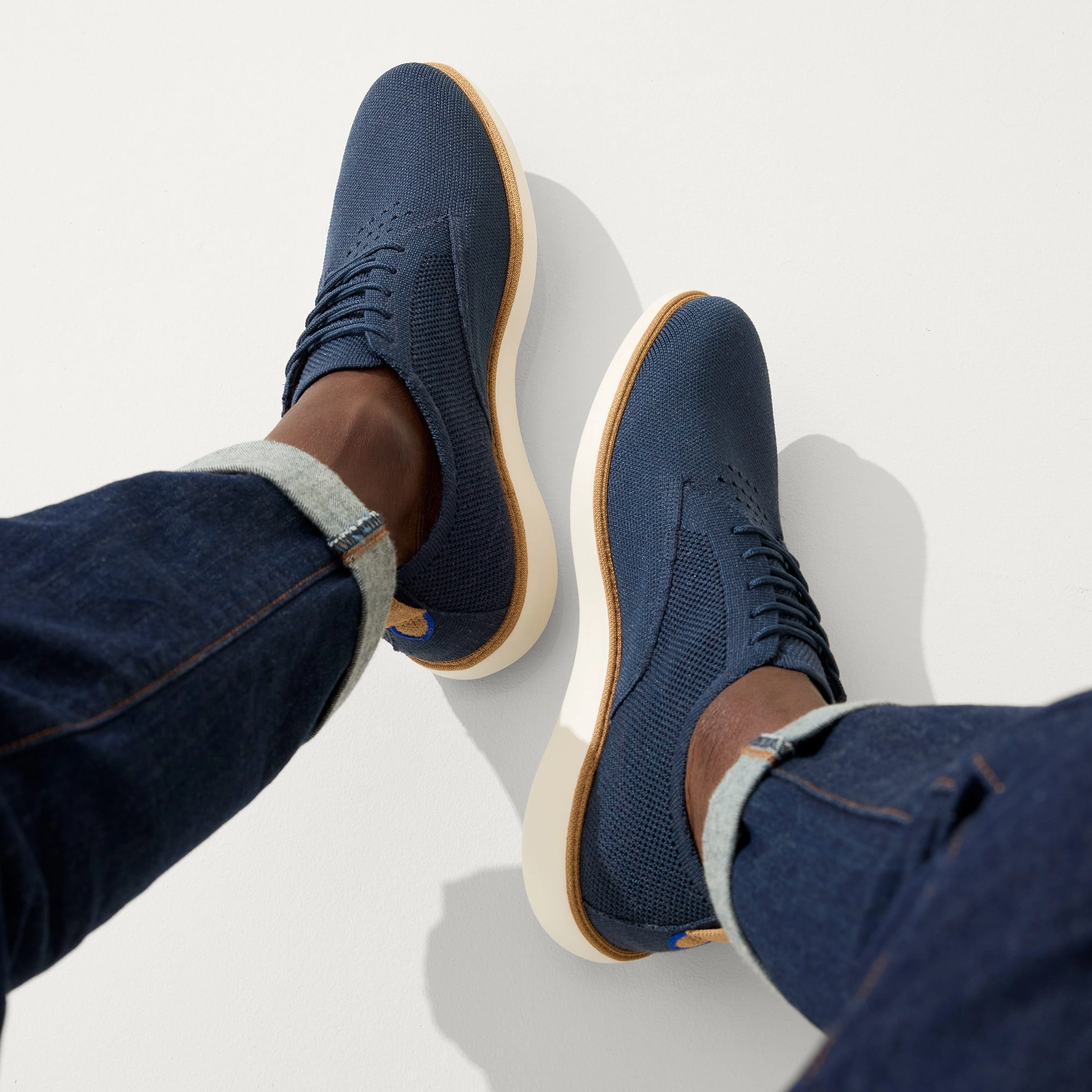 The Oxford - Night Navy Comfy Oxford Shoes