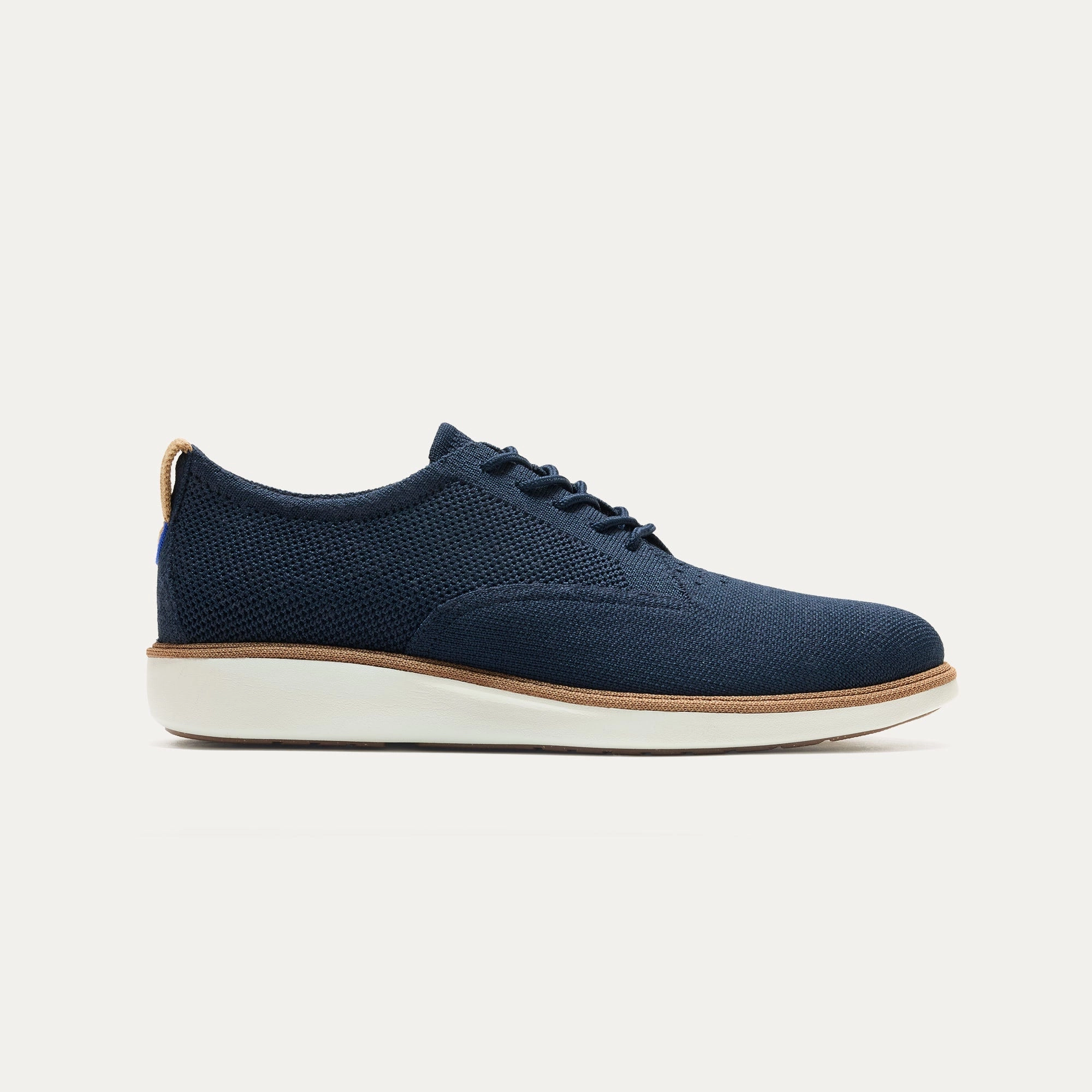 The Oxford - Night Navy Tinsley Wingtip Oxfords