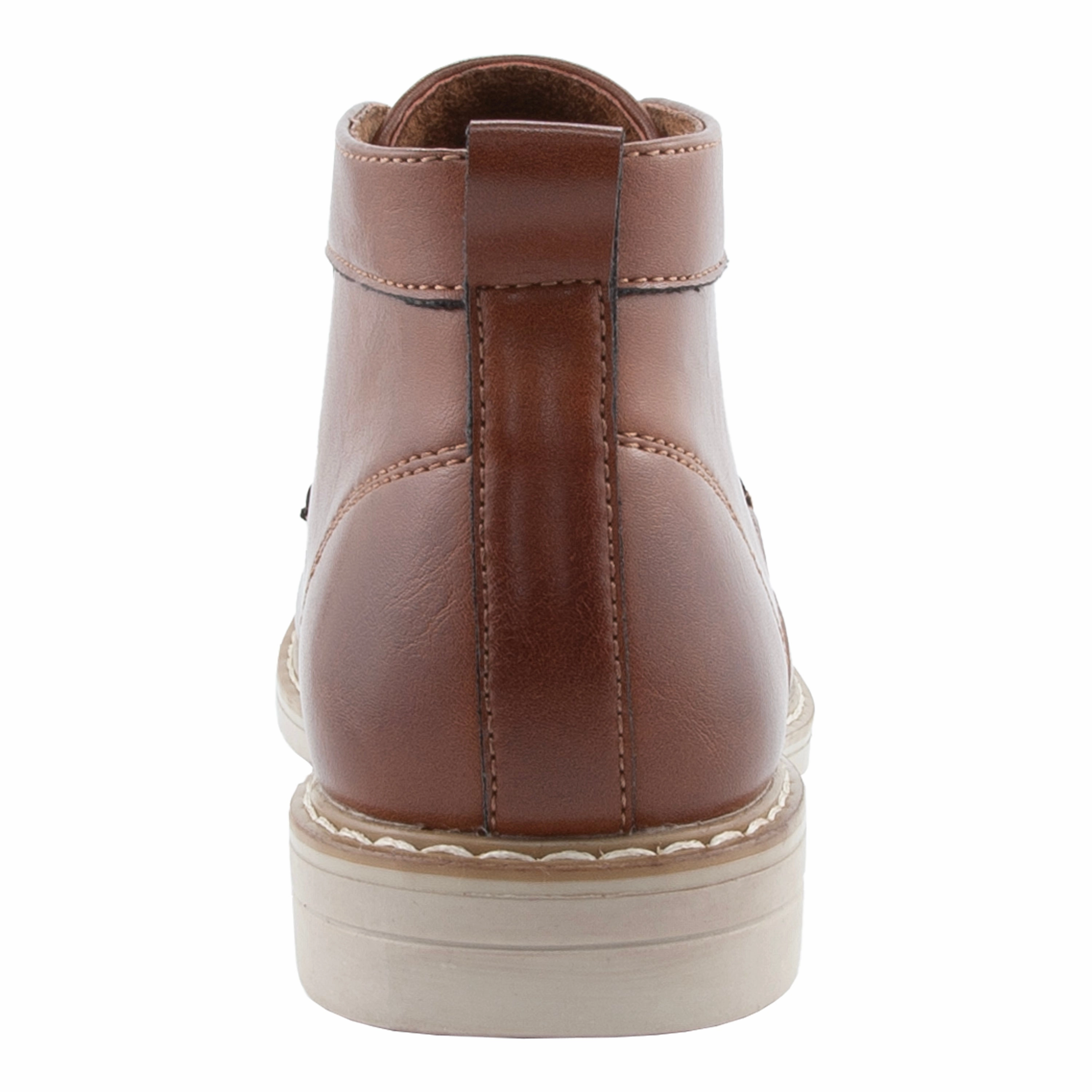 Zerøgrand Laser Wingtip Oxford Kids' Garfield Jr in Cognac