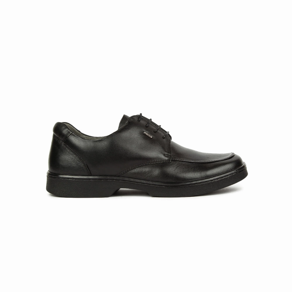 Detroit Oxfords Windsor Black Lacing Formal Shoes For Men 2046-01 By Liberty