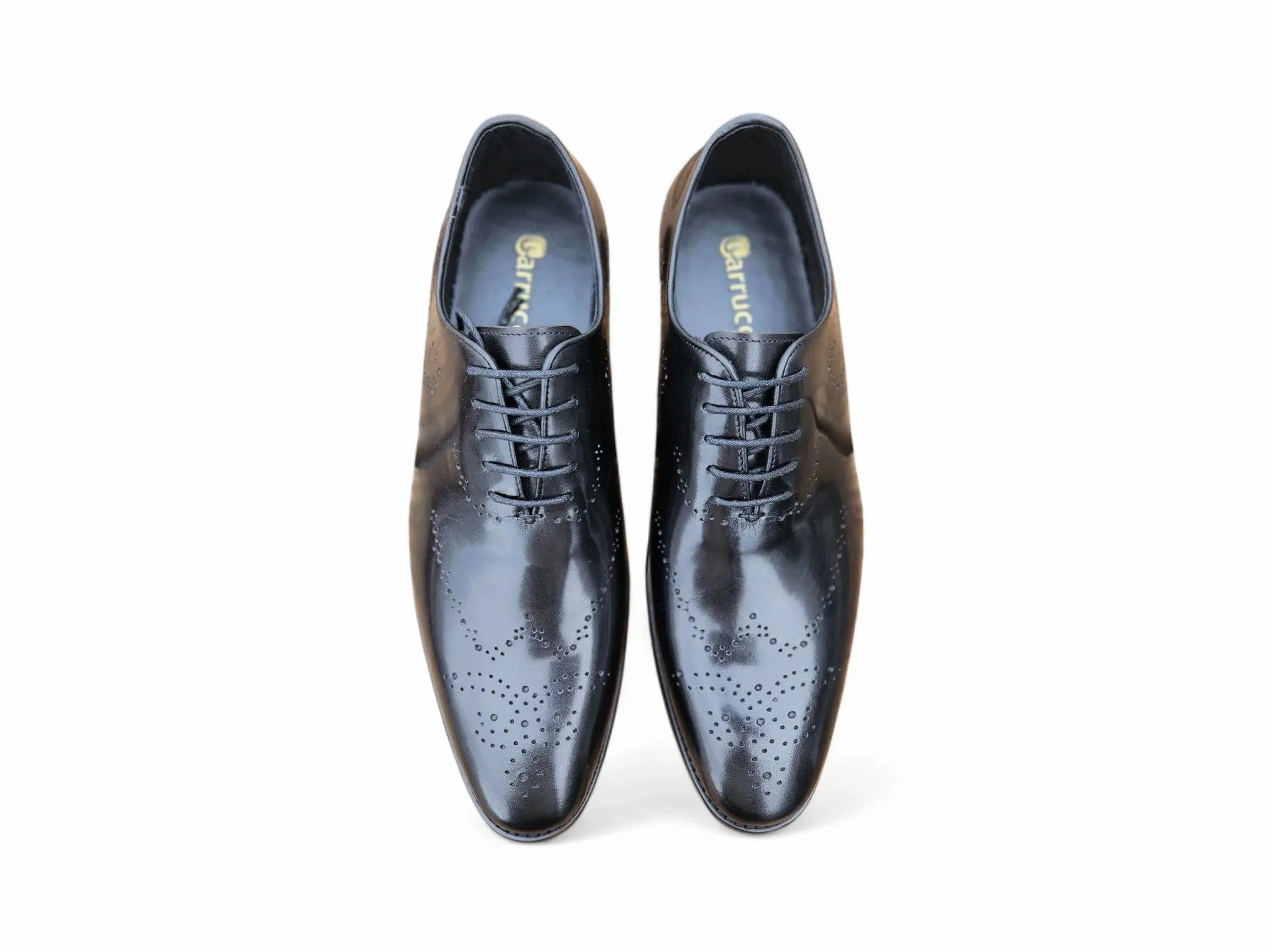 Whole Cut Oxford with Medallions Artisan Fenni Platform Oxfords