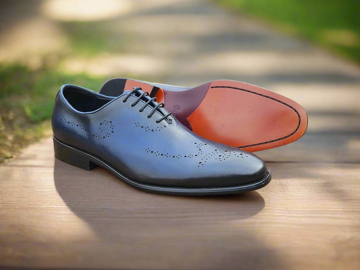 Whole Cut Oxford with Medallions Oxford Jacket