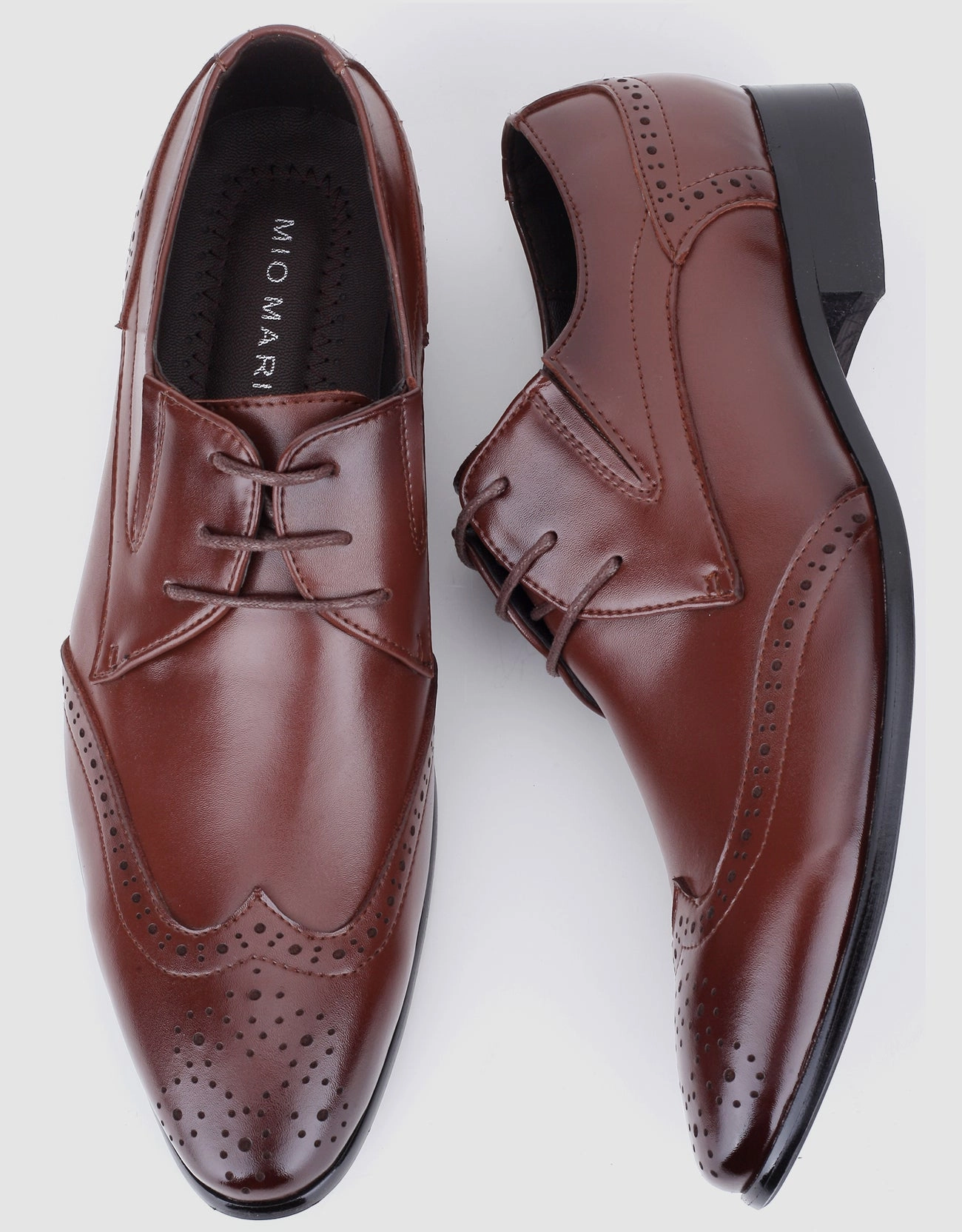 Longwing Brogue Oxford Shoes No Iron Oxford Shirt