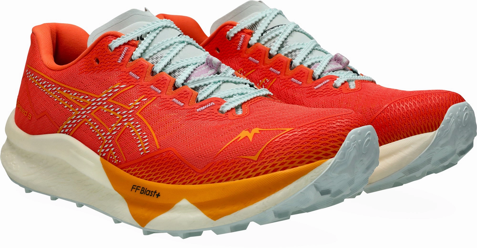 Trail Running Shoe Fit Asics FujiSpeed 3 Mens Trail Running Shoes - Red