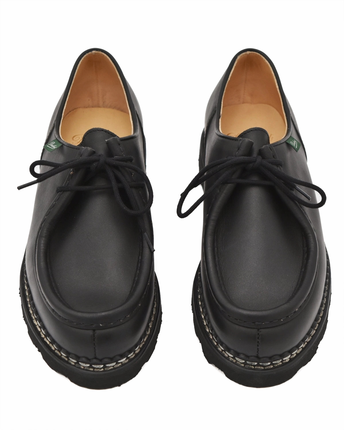 Crocodile Derby Shoes Paraboot Michael Black Derby (Women's)
