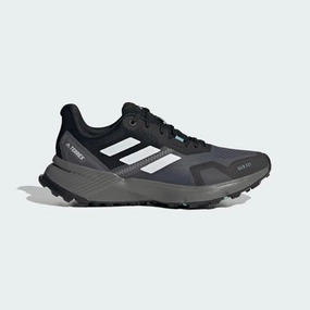 adidas Terrex Soulstride RAIN.RDY Womens Trail Running Shoes Waterproof Black Mid Top Trail Shoes