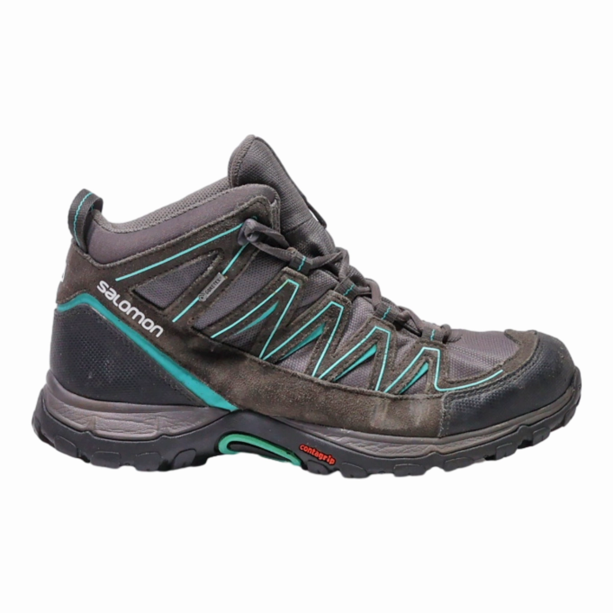 Hiking Shoes Philippines SALOMON Hiking Boots Grey Synthetic Womens UK 6