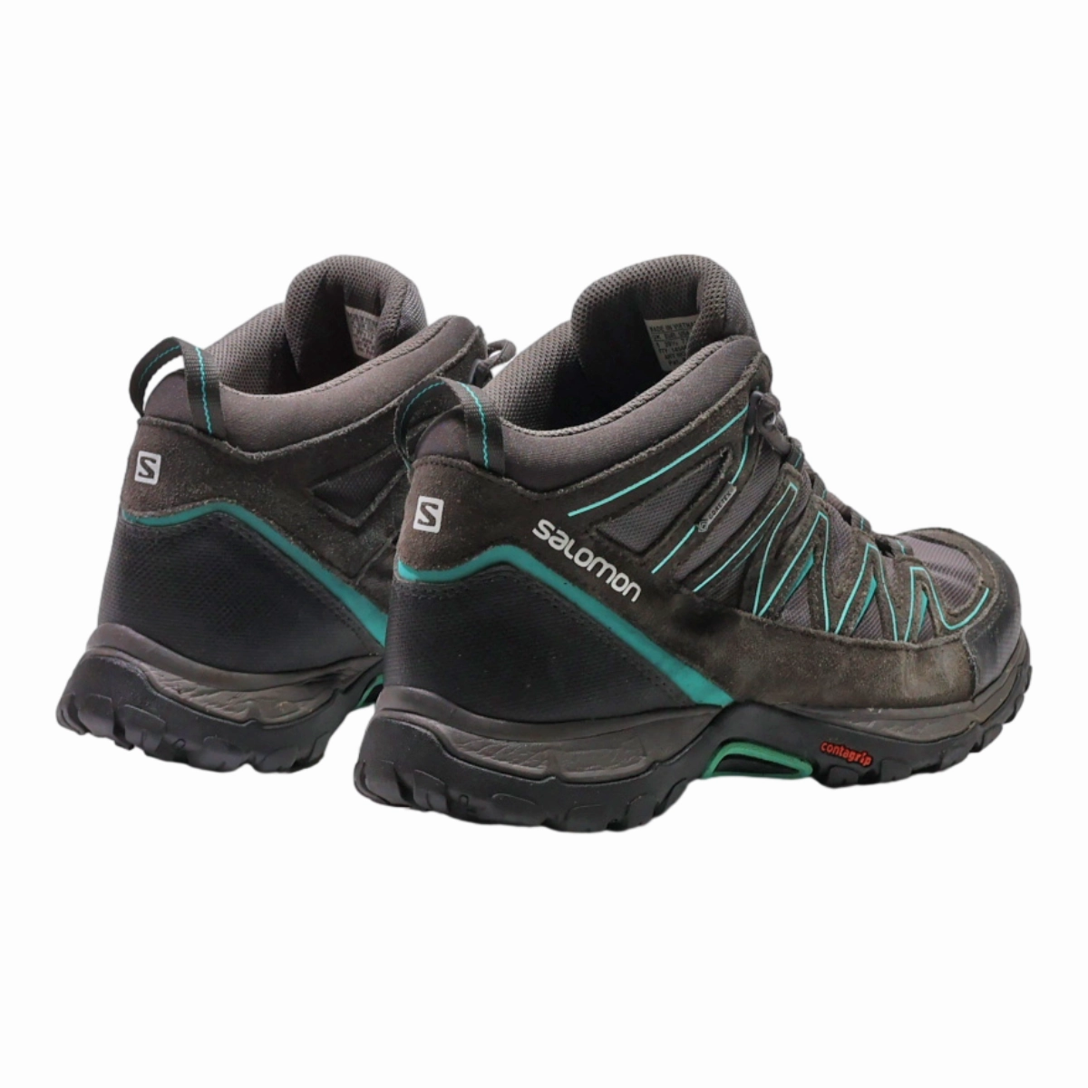 Hiking Shoes Test SALOMON Hiking Boots Grey Synthetic Womens UK 6