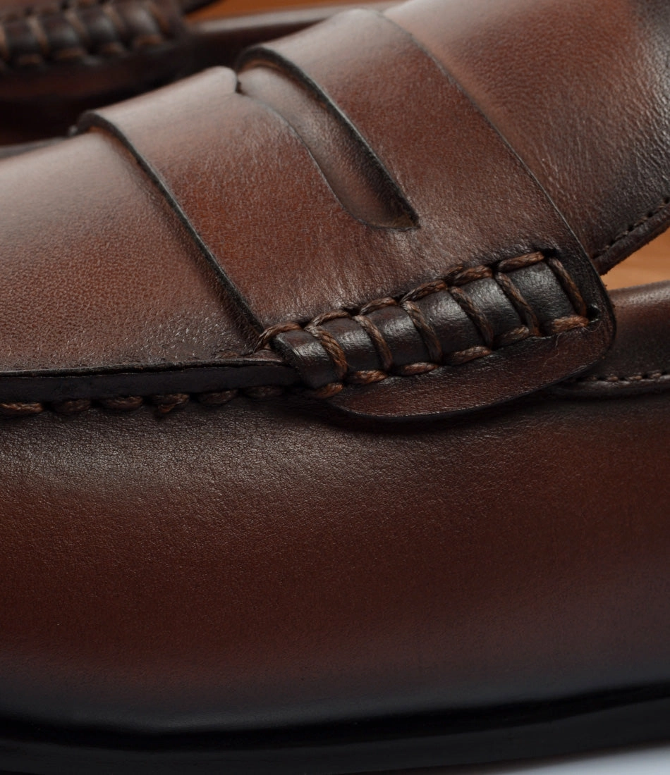 Penny Driving Loafer - Cognac Best English Brogues