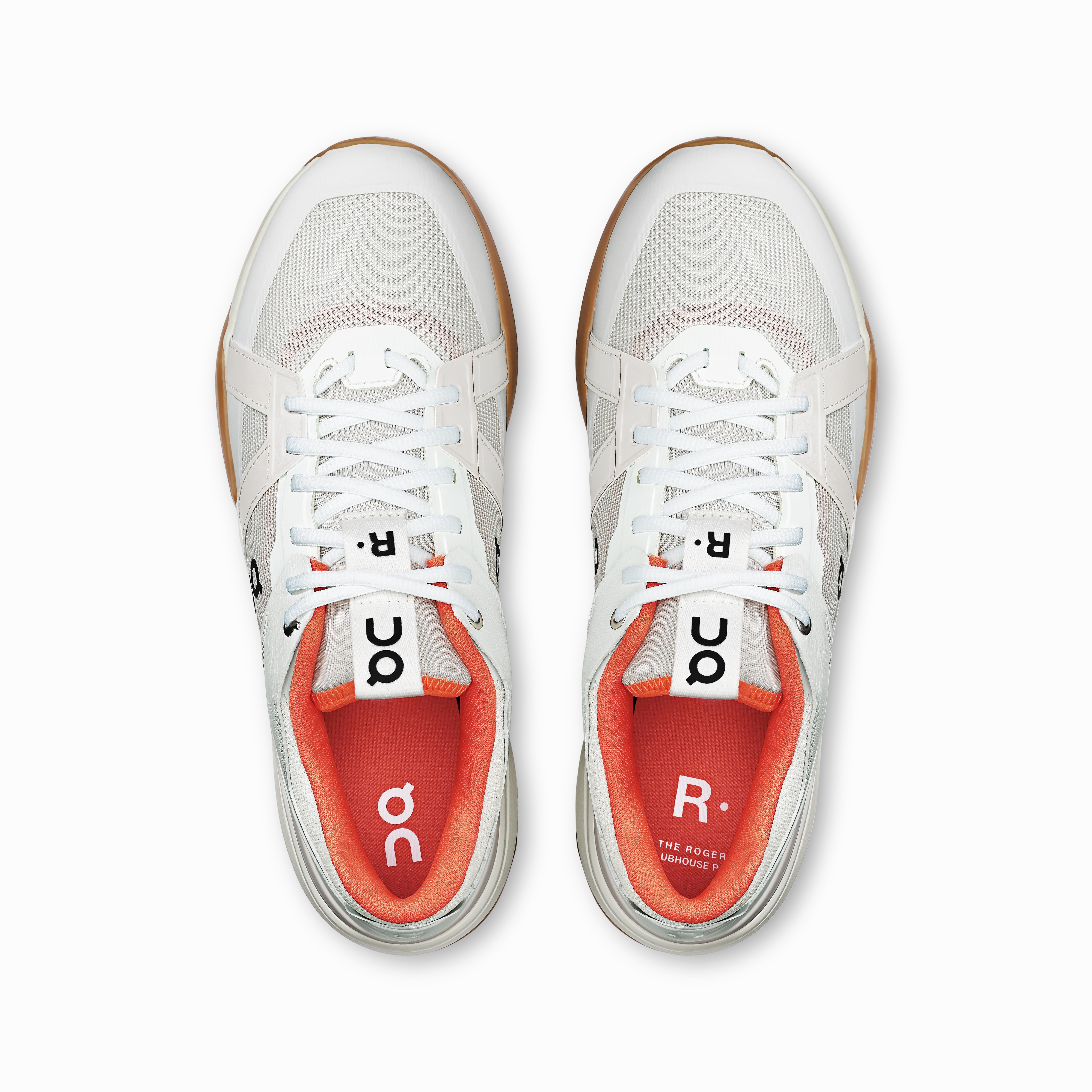 Tennis Shoes Sneakers On Running The Roger Clubhouse Pro Ivory Flame