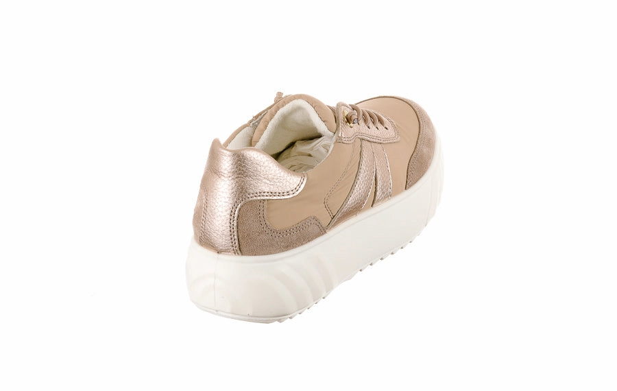 Base London Brogue Shoes ARA CARINA BEIGE