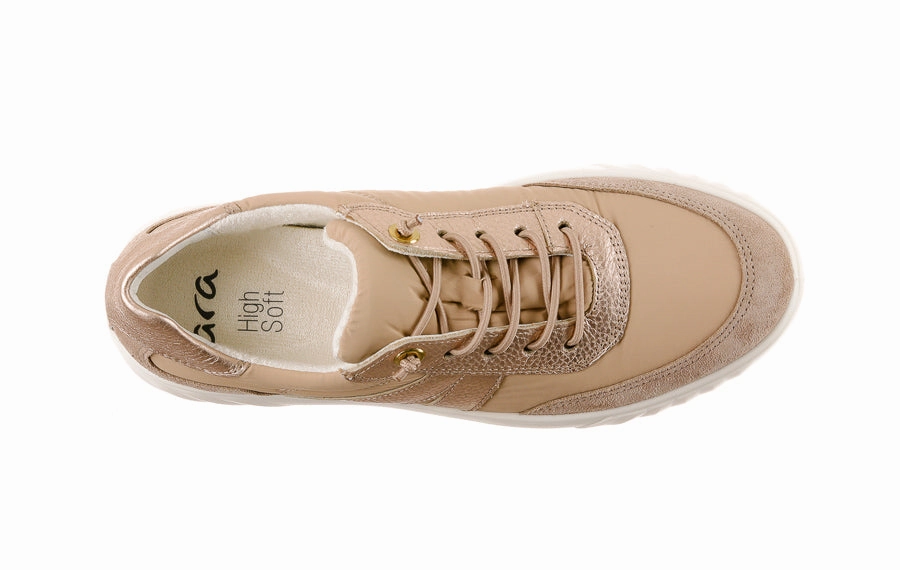 Brogue Shoes With Tuxedo ARA CARINA BEIGE