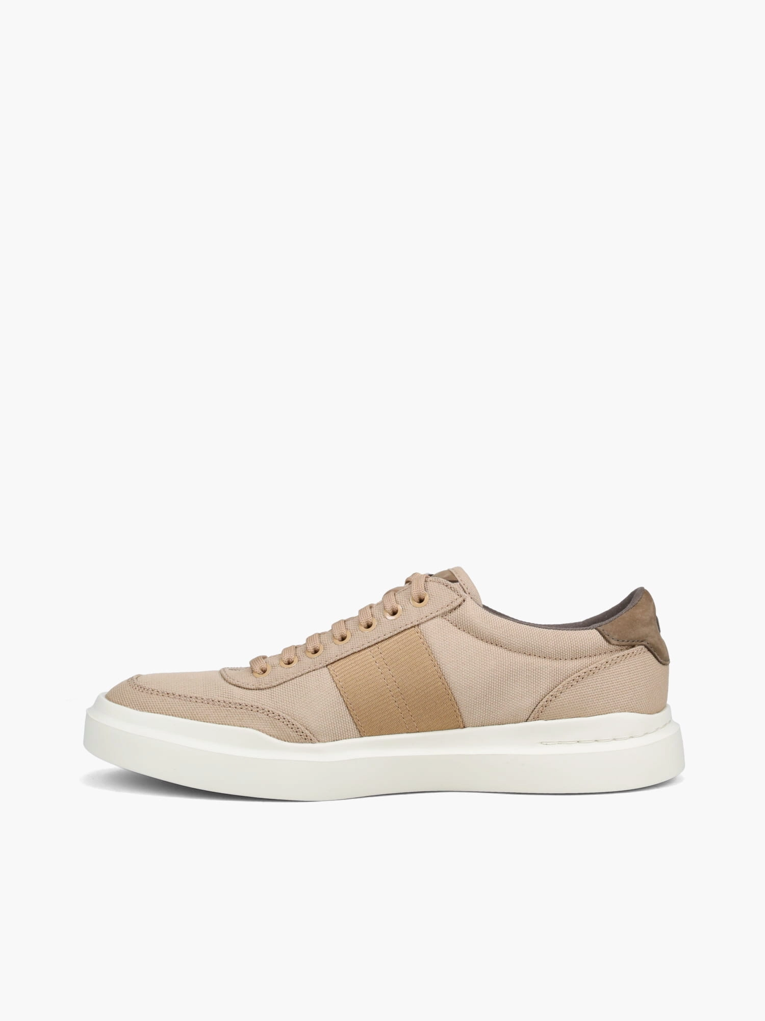 Court II Birch Truffle canvas Bobs B Flex Hi Casual Shoes