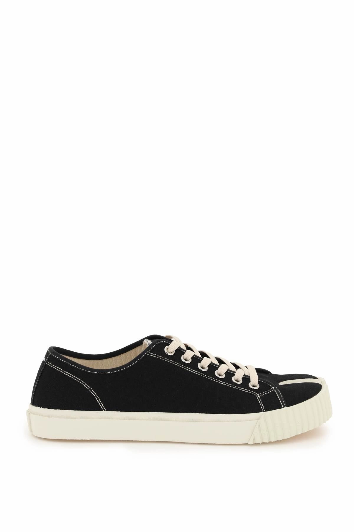 White Shoes Casual Tabi Canvas Sneakers