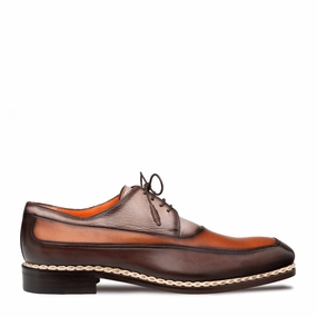 Wagon Leather Derby Shoes Bowery Calf/Deer Derby