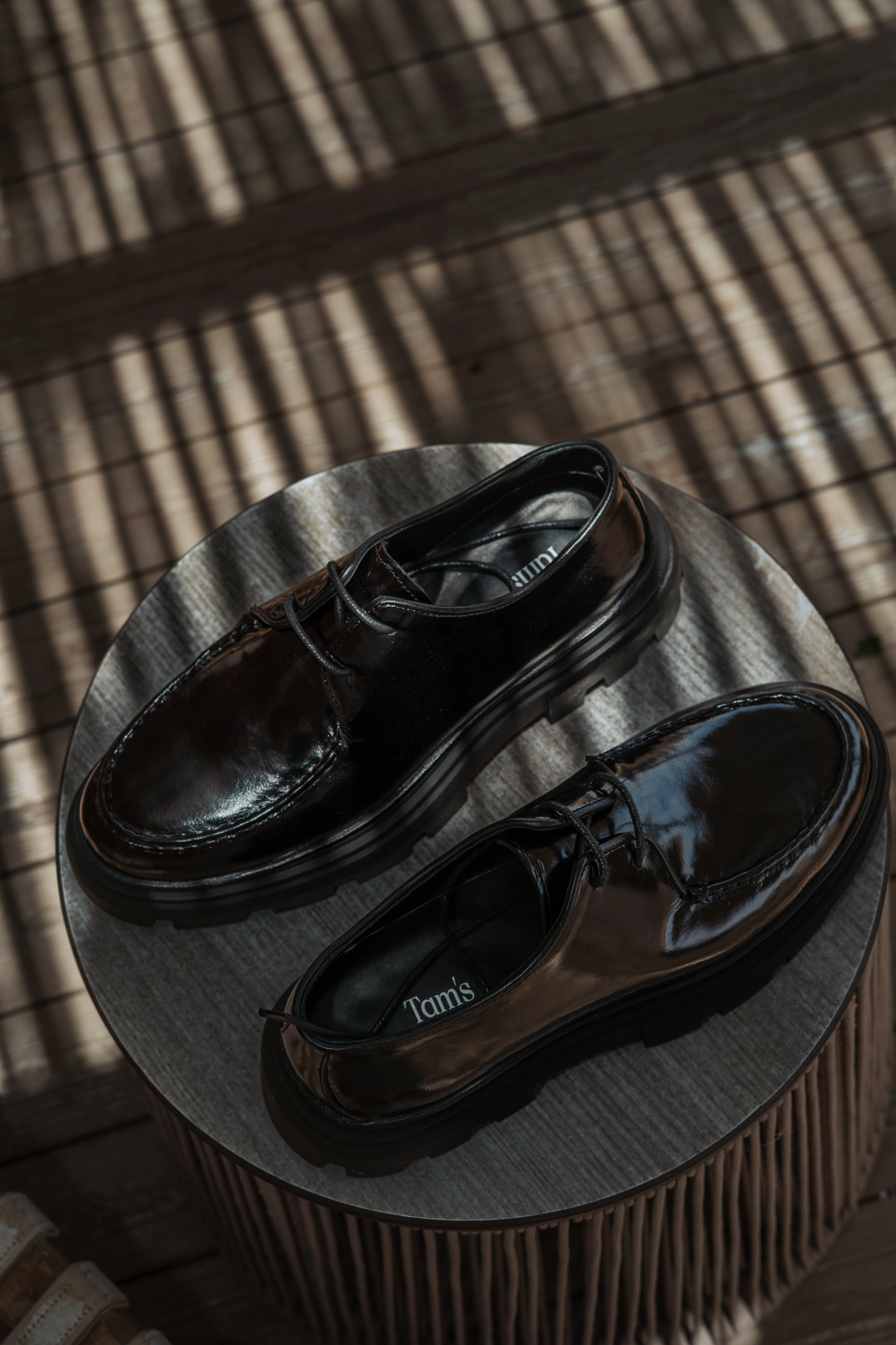 UrbanPower Derby Lace Up Perforated Oxford Shoes