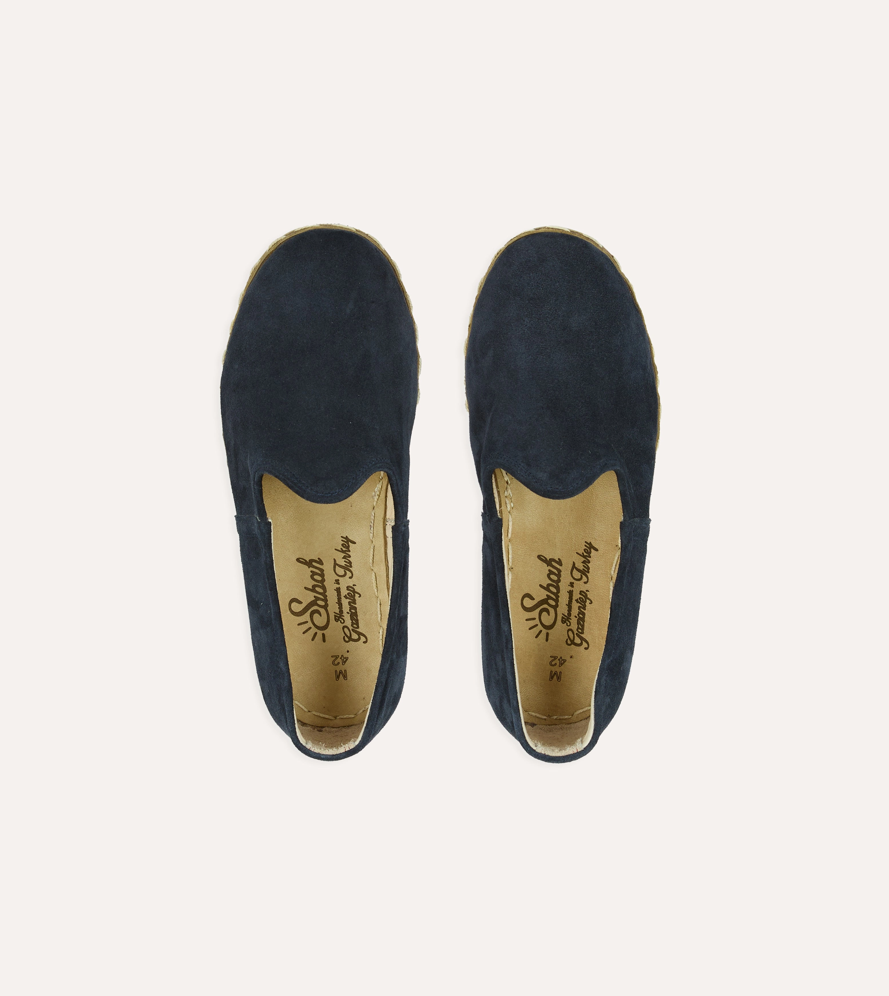 210d Oxford Material Sabah Oxford Navy Suede Shoes
