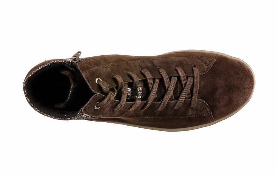 Ankle High Brogues Har Safe Brown