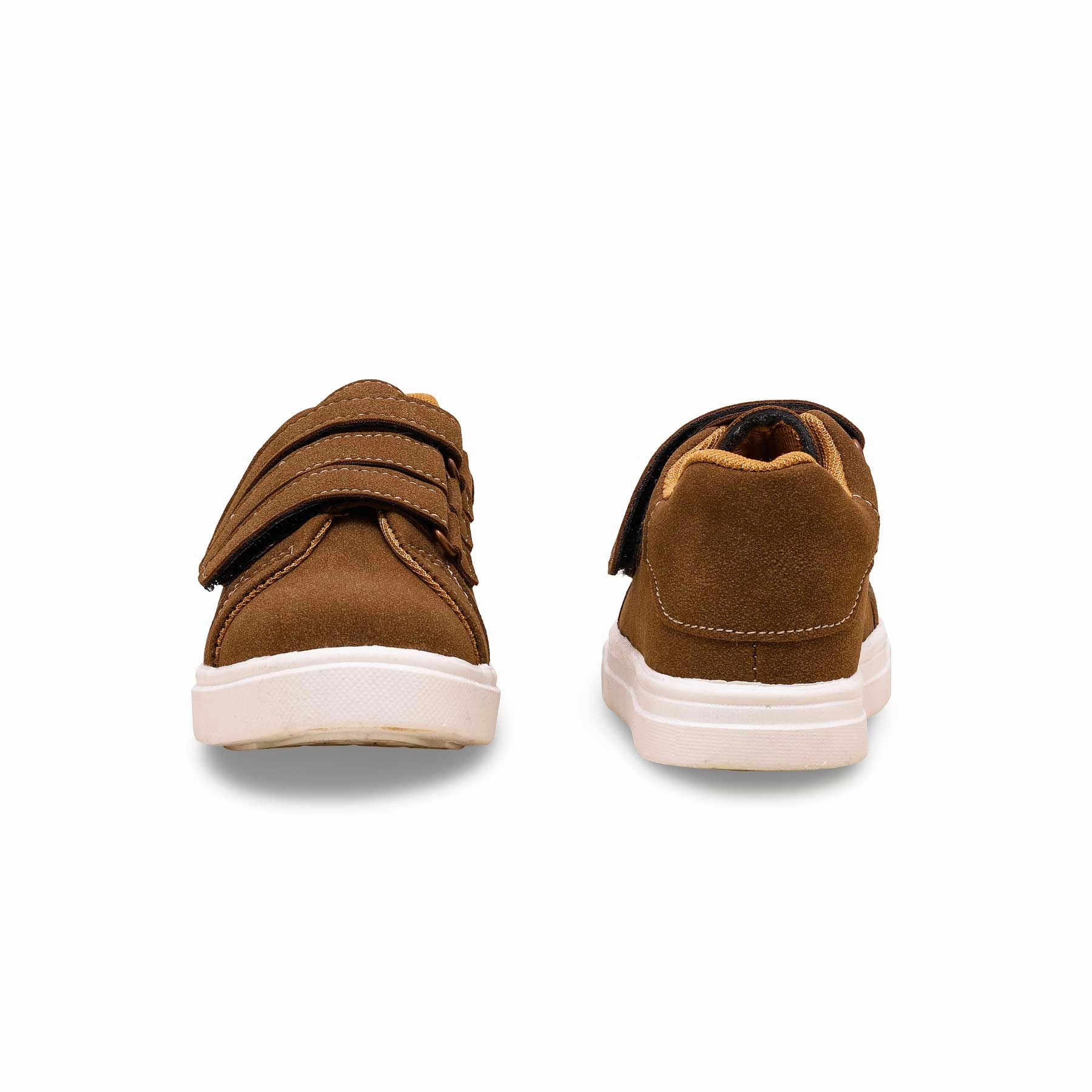 Boys Mustard Casual Canvas KD2190 Plain Toe Oxford Casual Lace Up Shoe