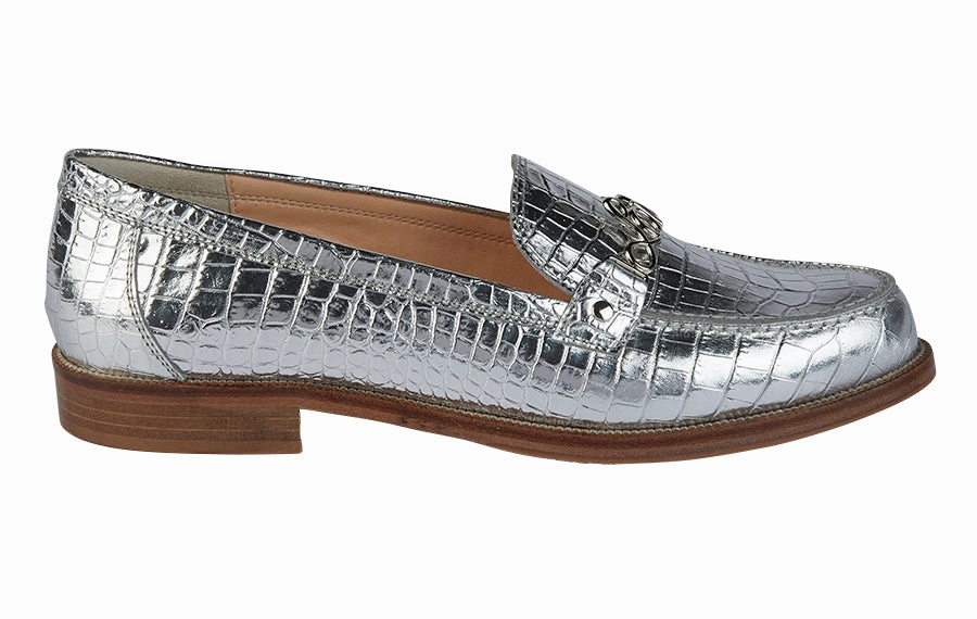 Fuzzy Loafers Bb Cancan Silver
