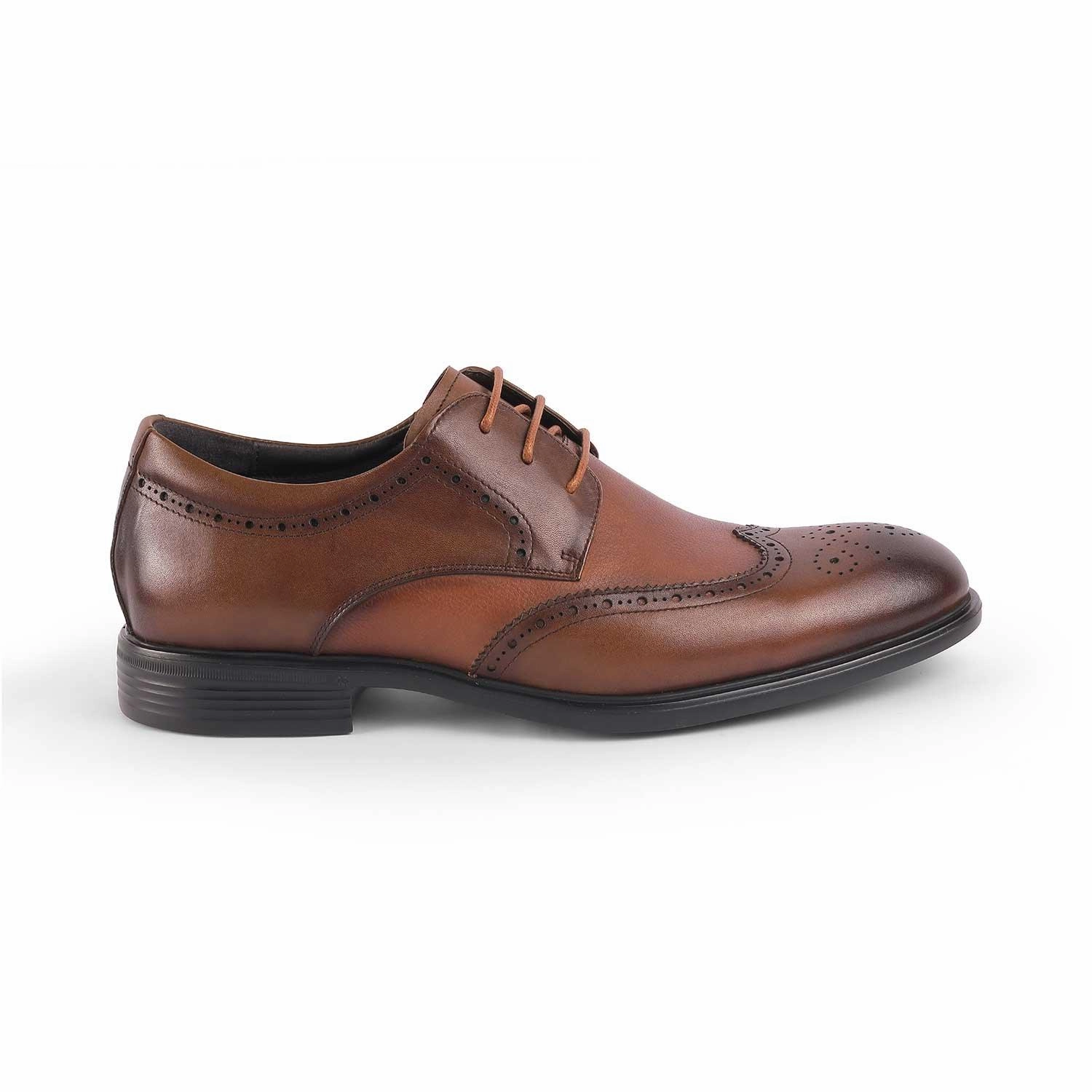 A Brand New Pair Of Brogues Tresmode St.James Brown Men's Oxford Brogue Lace Ups