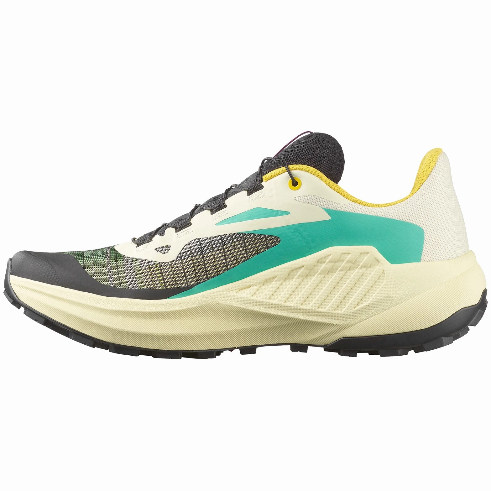 Trail Running Shoes For Beginners Women's Genesis Trail Running Shoes Transparent Yellow / Black / Willowherb