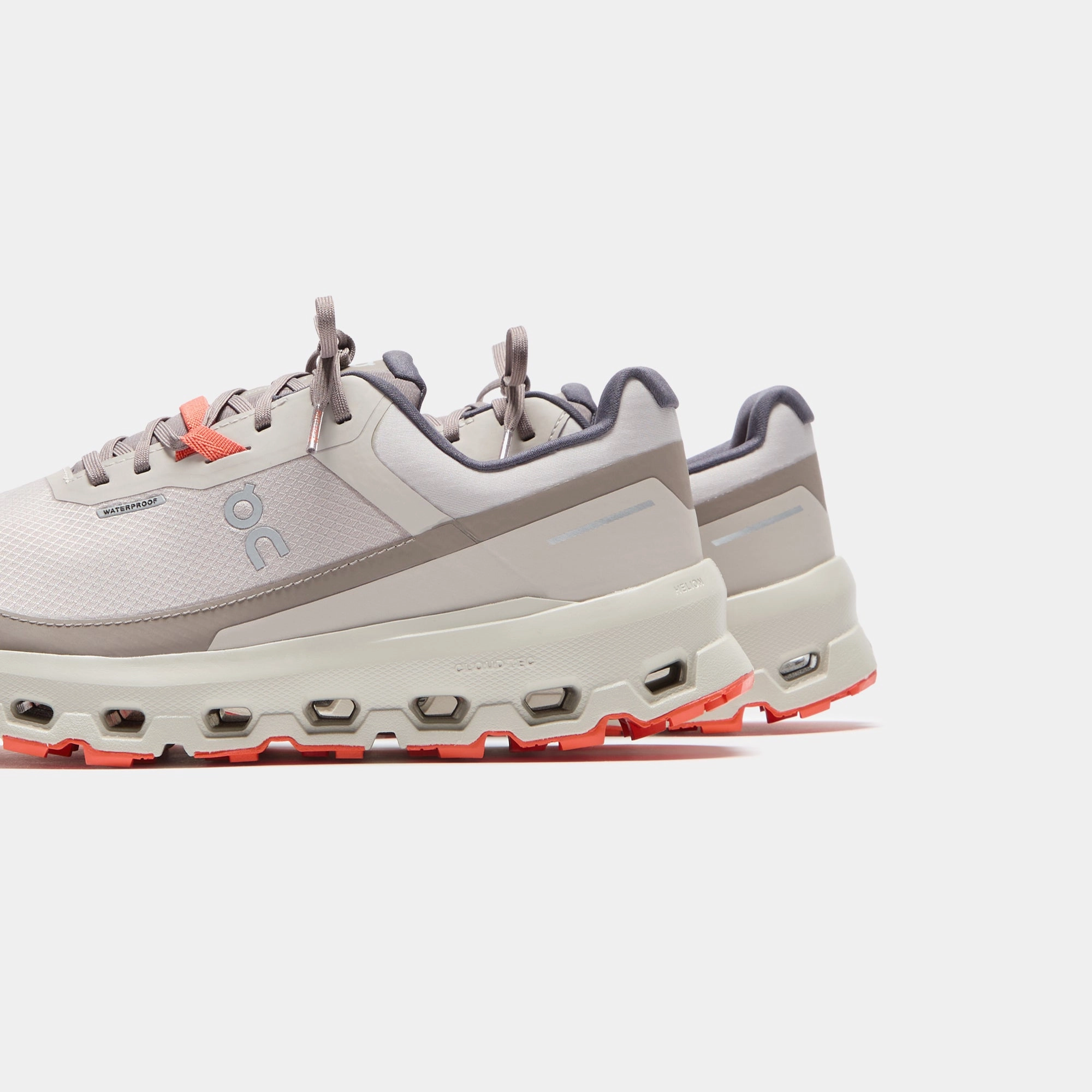 (RTV) On Running Cloudvista 2 Waterproof - Pearl / Ice Best Shoes For Flat Feet Running