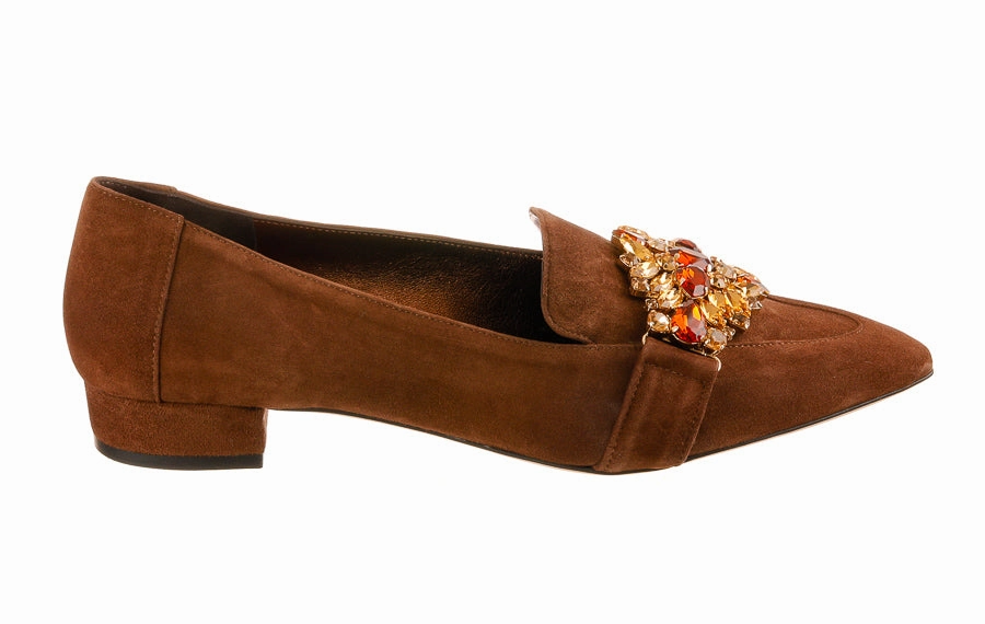 Bass Suede Loafers Pf Mahogany