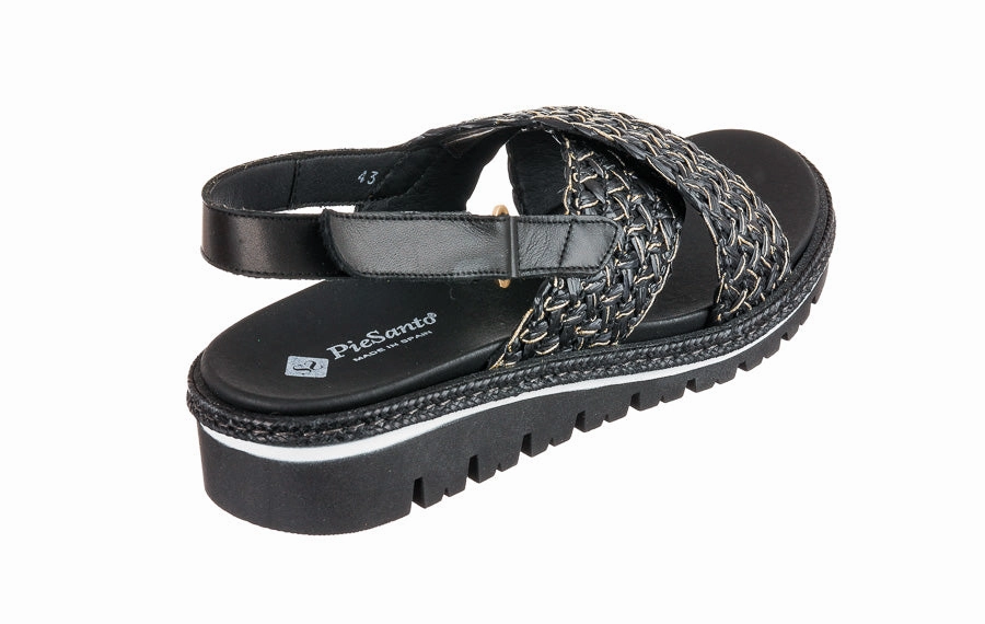 Pie Rafia Black Naturalizer Mary Janes Cloth Shoes