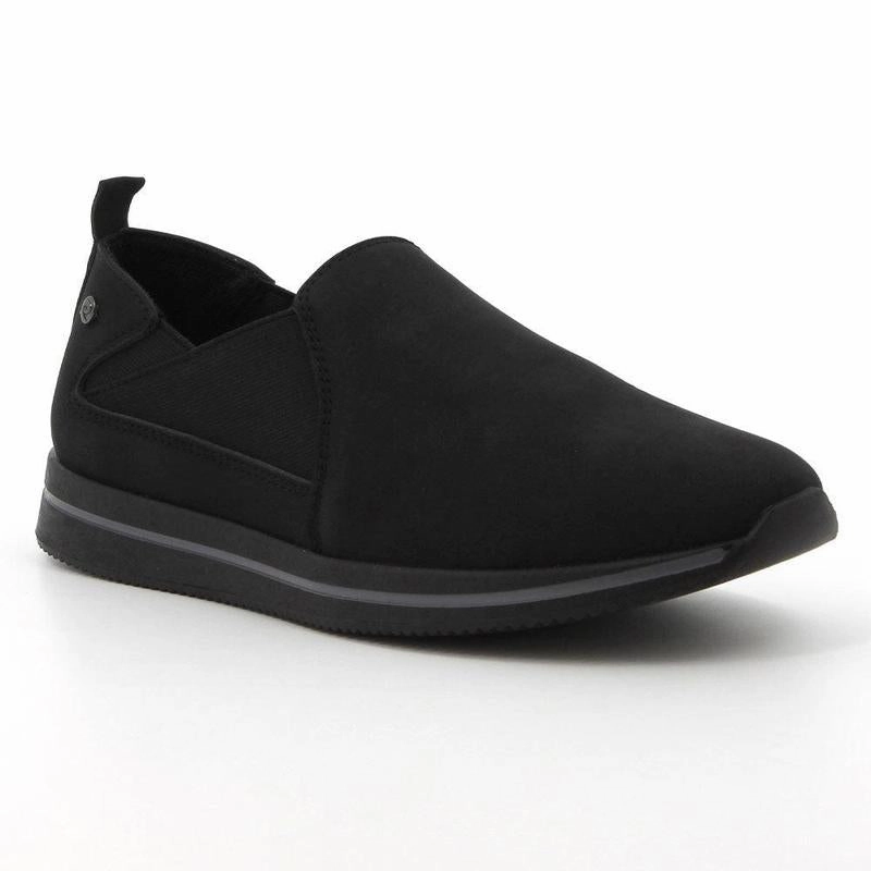 Pierre Cardin Josephine 14 Slip On - Black Best Slip On Walking Shoes With Arch Support