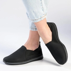 Leather Sneakers Slip On Pierre Cardin Josephine 14 Slip On - Black