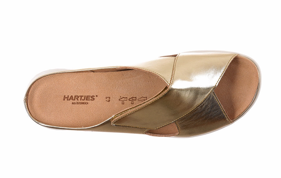 Vionic With Orthaheel Technology Judith Mary Jane Shoes Har Wink Gold