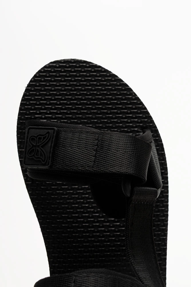 Platform Sandals Black Mary Jane Style Summer Shoes