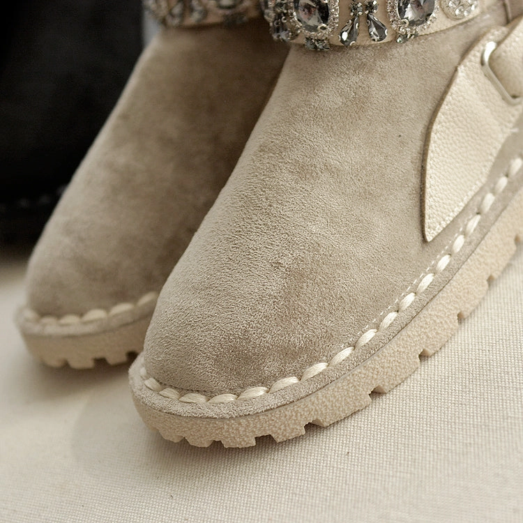 Women Casual Fashion Furred Flat Snow Boots Ice Snow Boots