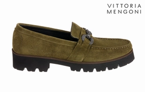 Vm Writer Green Gucci Chunky Loafers
