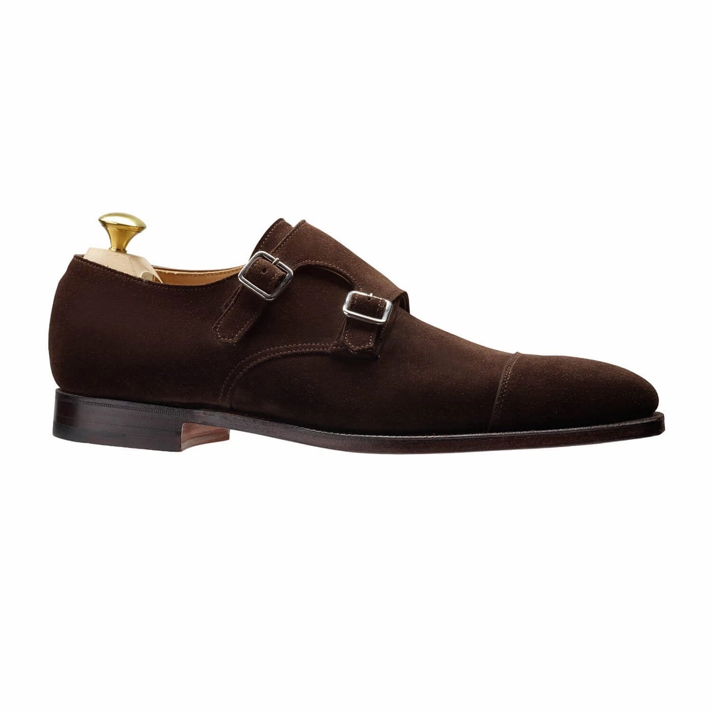 Lowndes Espresso Calf Suede Brogues Over Oxfords