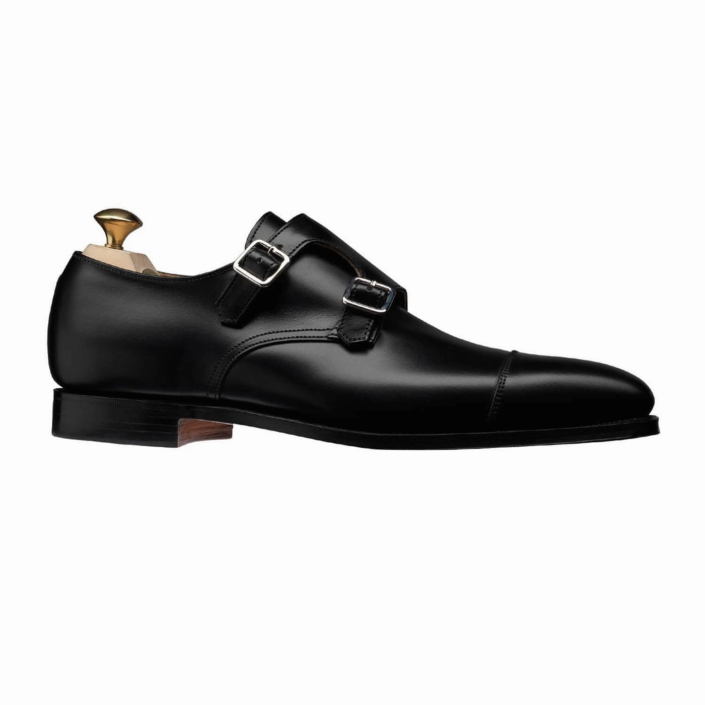 Derby Brogue Lowndes Black Calf