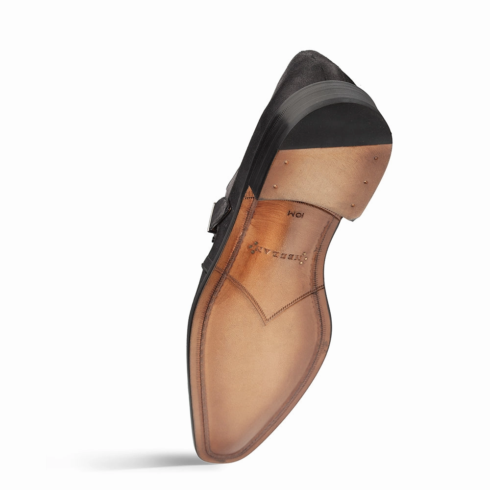 Best Brogue Boots Diesel Suede Monk Strap