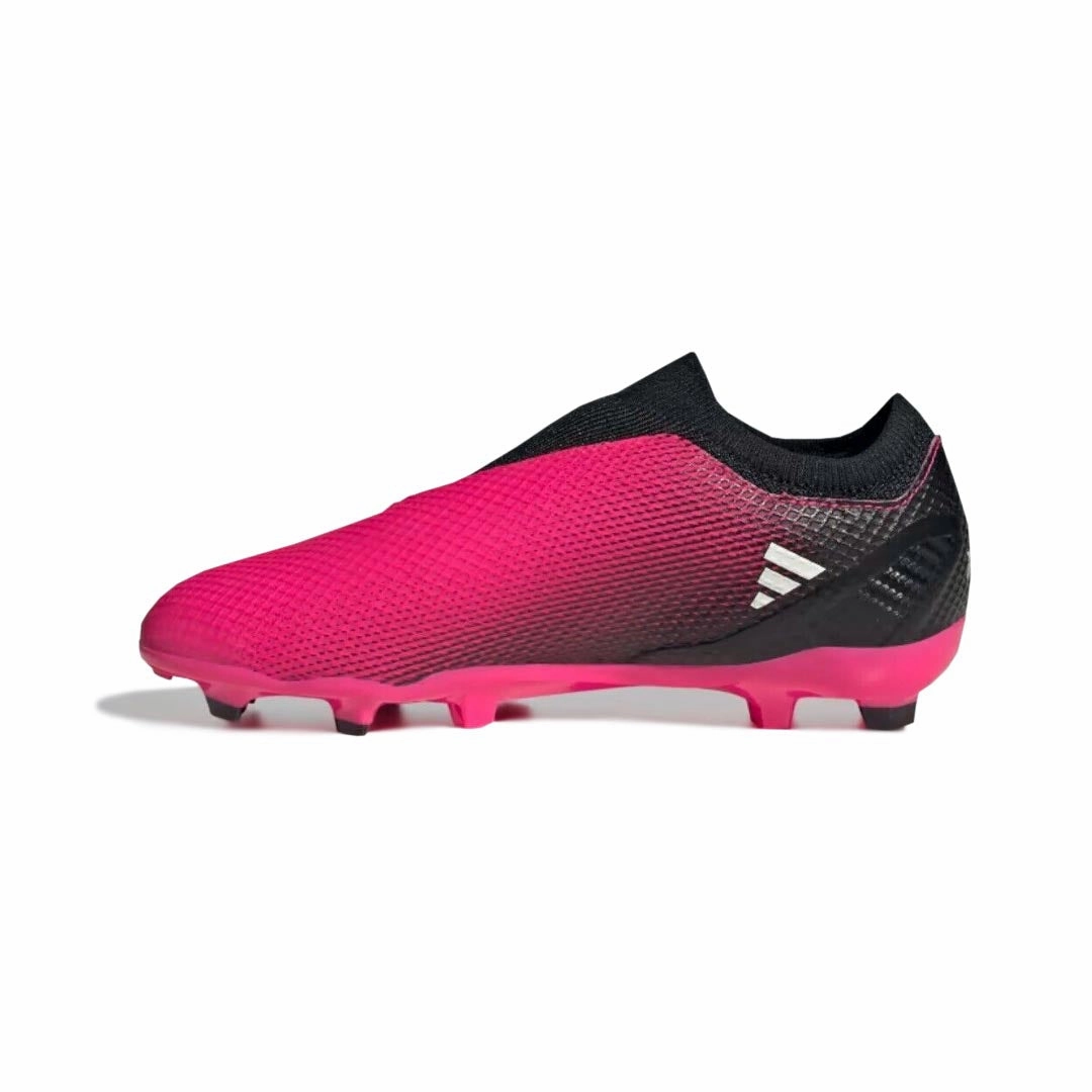 adidas - Kids' (Junior) X Speedportal.3 Laceless Firm Ground Soccer Cleats (GZ5061) Soccer Cleat Guards