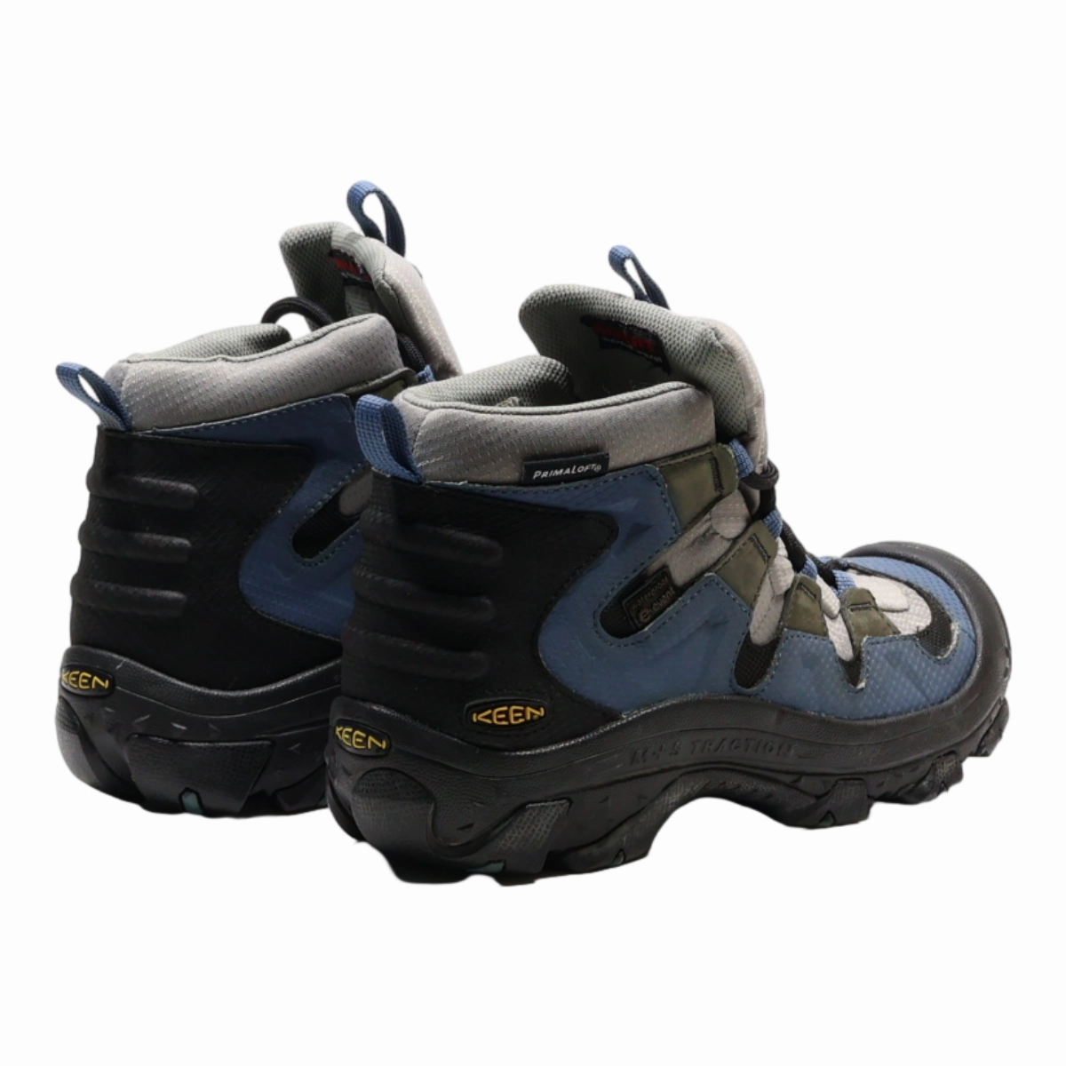 Hiking Shoes Street Style PRIMALOFT Hiking Boots Blue Synthetic Mens UK 7