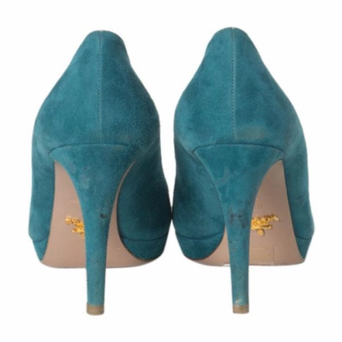Sjp Shoes Mary Janes Prada Suede Platform Pumps