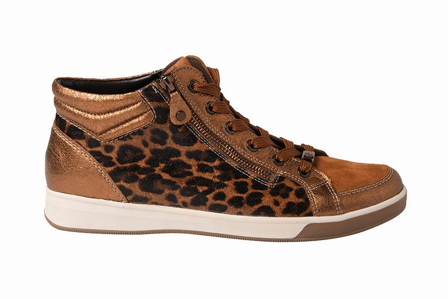 ARA SPRITZER TAN White Brogues Shoes