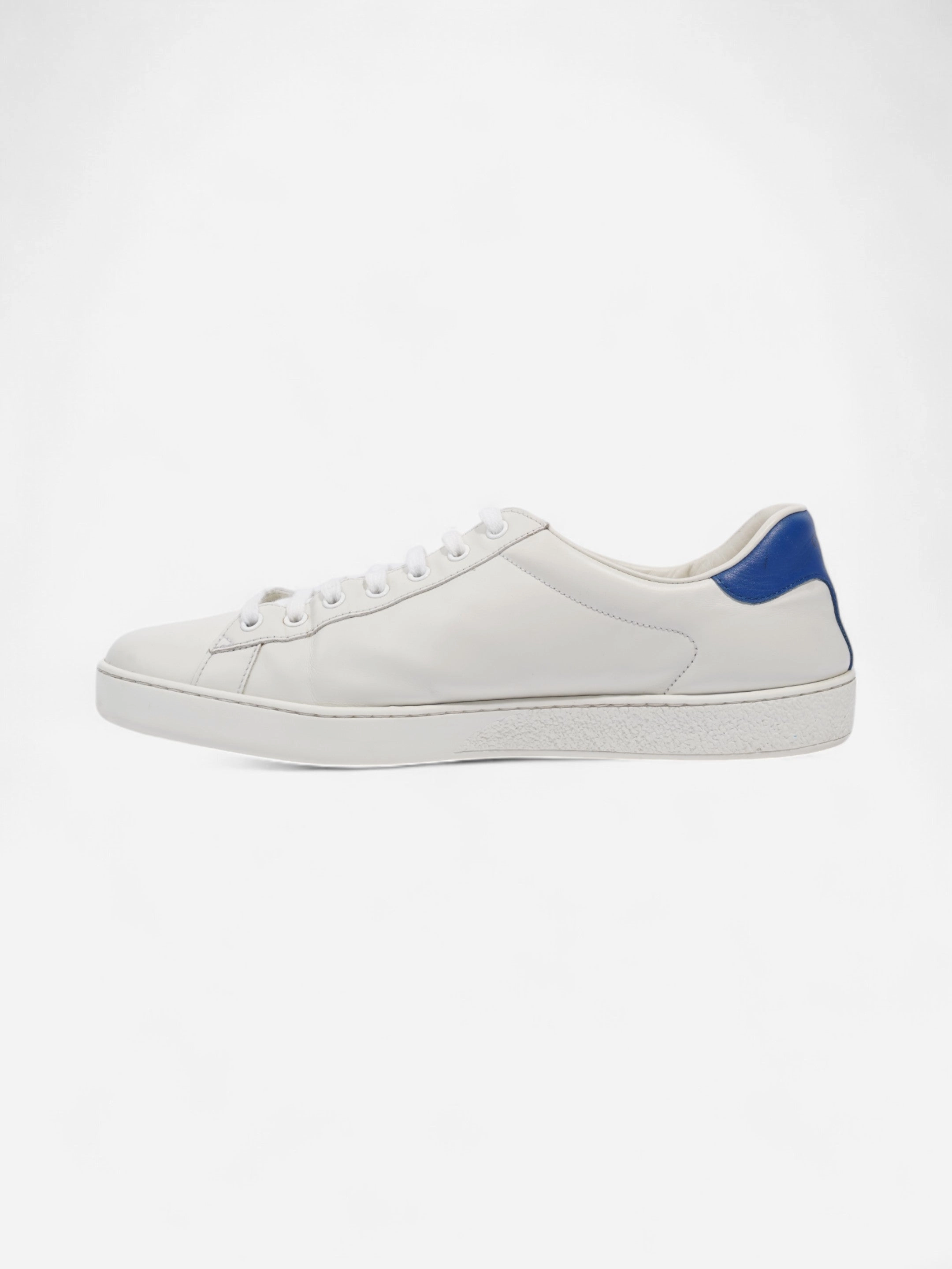Reebok Classic Tennis Shoes Gucci Ace Sneakers with Tennis White / Blue Leather EU 44 UK 10