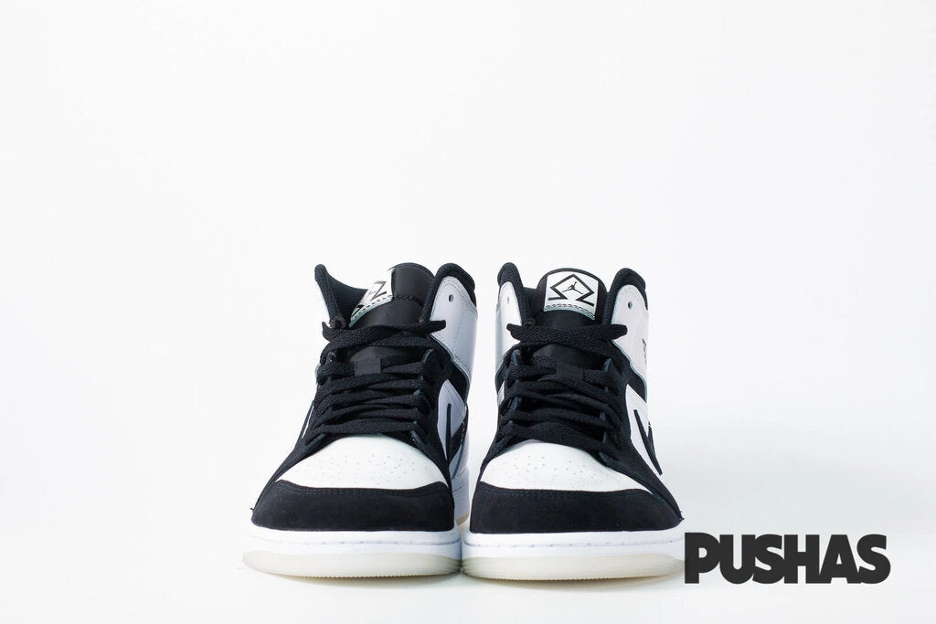 Air Jordan 1 Mid 'Diamond' GS (2022) Old School Basketball Shoes